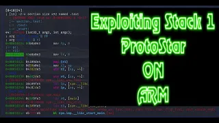 Exploiting Stack 1 from Protostar on ARM Azeria-Labs