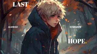 LAST HOPE SLOWED REVERB 