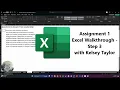 Step 3 Start Analyzing aka Asking Questions with Excel Module 2 Assignment 1 Excel Walkthrough