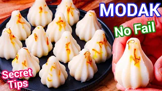 No Fail Modak Recipe | Secret Tips for Perfect Ganesh Chaturthi Modak - Foolproof Ganpati Prasad