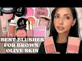 BLUSHES I LOVE FOR OLIVE SKIN TONES 2024 - Feat PATRICK TA Not Too Much Review