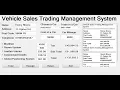 How to Create Vehicle Trading Management System in Visual Basic Net - Full Tutorial