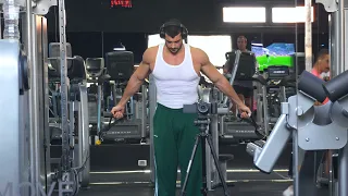 يوم 21 من رحلتي مع الهرمونات تمرين صدر و تريسبس 