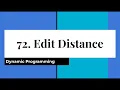 72 Edit Distance