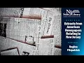 Extracts from American Newspapers Relating to New Jersey