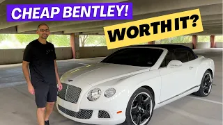 Should You Buy A Cheap Bentley Continental GT For 22K