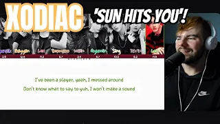 xodiac sun hits you reaction 
