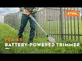 STIHL FSA 45 Battery-Powered Grass Trimmer Features and Benefits