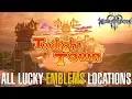 Kingdom Hearts 3 - All Lucky Emblems Locations Twilight Town Hidden Mickey
