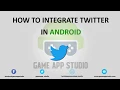 Learn how to integrate Twitter-In into your Android App