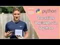 Python Tutorial Creating Variables In Python