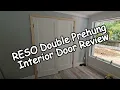 RESO 60 x 80 White Prime Solid Core 2-panel Double Prehung Interior Door Review