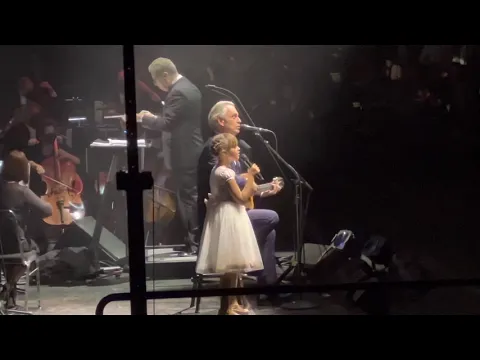 Download MP3 Andrea Bocelli Hallelujah with Daughter Virginia, Sacramento Ca. October 23, 2021