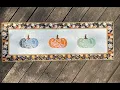 Table runner pumpkins PUMPKINS Quilted TABLE RUNNER Thanksgiving Table Decor Fall table quilt