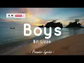 Boys - Lizzo (Lyrics) 🎶