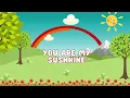 You are my sunshine (HQ Lyrics) 1 Hour Lullaby Sleep Baby