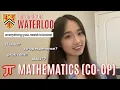 Mathematics at the University of Waterloo EVERYTHING YOU NEED TO KNOW