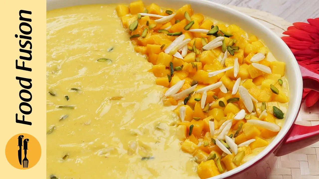 Mango Malai Rabri Eid Special Recipe by Food Fusion