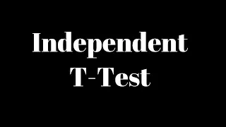 Independent T Test ttest in Python Hypothesis Testing Data Science