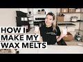 STEP BY STEP How I Make My Wax Melts For My Business Soylite Wax Melter Review IT HAS A SPOUT