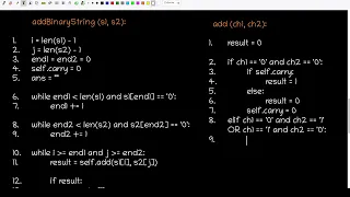 Add Binary Strings GeeksForGeeks Problem of the Day Python C