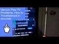 Verizon Fios TV Problems How to Troubleshoot in seconds