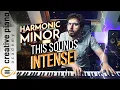 These 5 HARMONIC MINOR Piano Chords SOUND EVIL MEGA FUN Lockdown