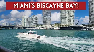 Breathtaking Views Of Miami’s Stunning Biscayne Bay | Boating Journey