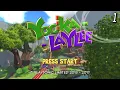 Yooka-Laylee (Any%) Longplay [E15 - Part 1]