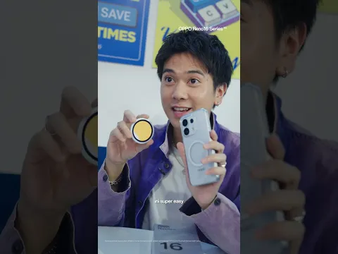 Lihat keseruan Iqbaal Ramadhan unboxing langsung OPPO Reno16 Series dan OPPO Bubble.