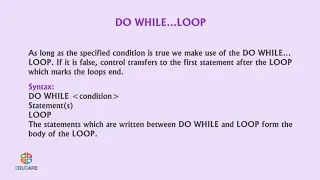 Looping Statements in QBasic Chapter 9 Cyber Hub - 6