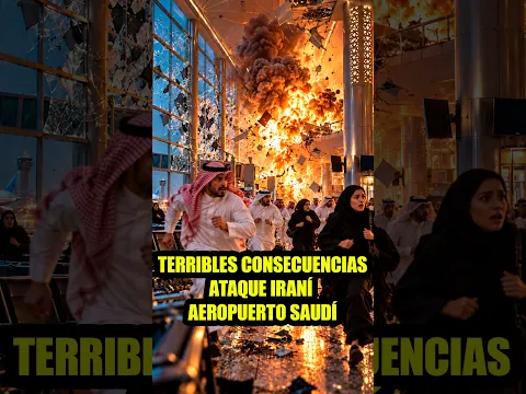 🚨CONSECUENCIAS DEVASTADORAS DEL ATAQUE IRANÍ AL AEROPUERTO SAUDÍ!