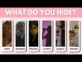 What Do You HIDE Aesthetic Personality Quiz