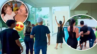 MOSTREI A CASA PARA MINHA FAMÍLIA! (eles não sabiam)