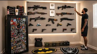 Building my GUN ROOM! 🔫🔥