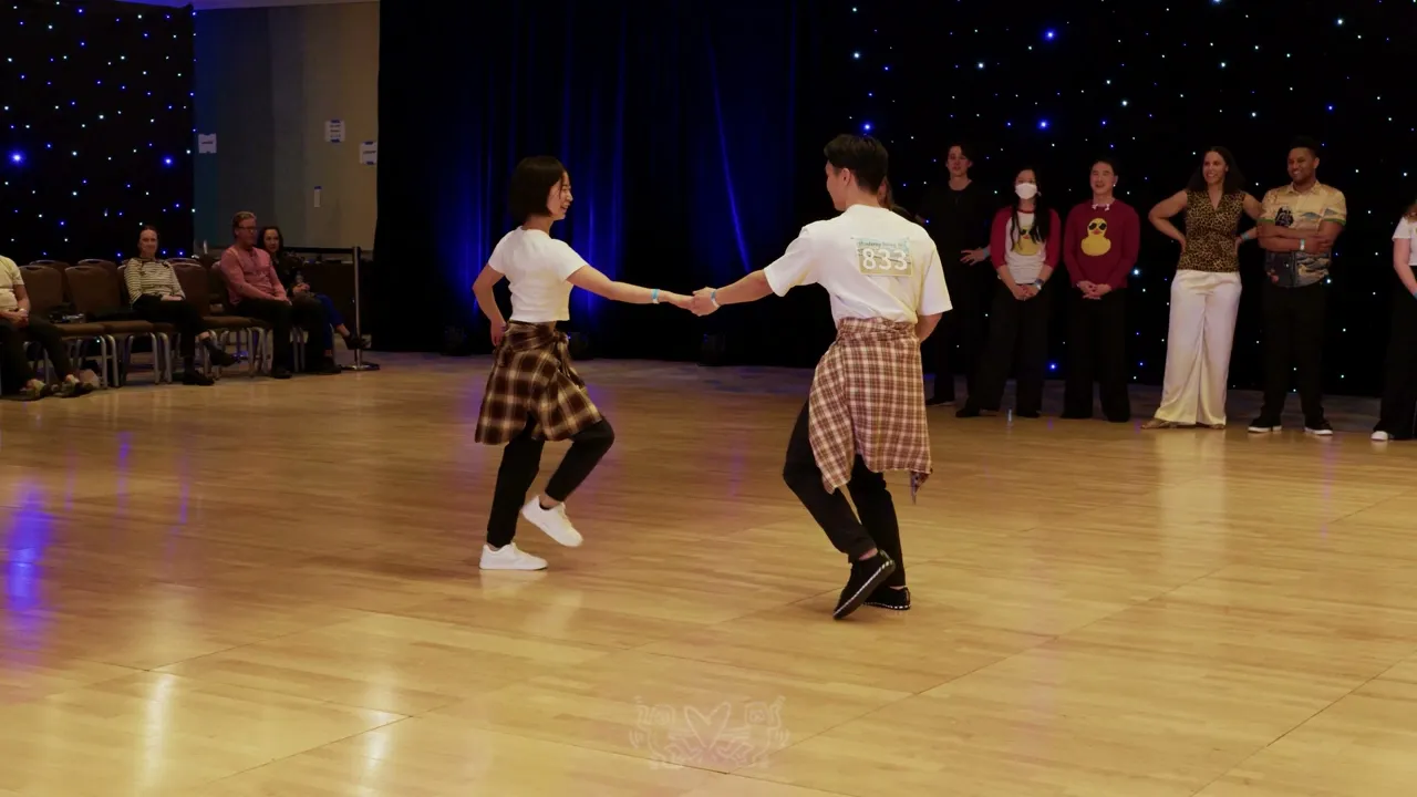Tom Tseng & Hikari Iwasaki - 3rd place Strictly Novice Finals - MontereySwingfest 2025
