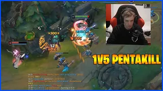 Nemesis Season 14 1v5 Pentakill - LoL Daily Moments Ep 2009