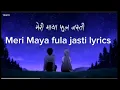 Download Lagu Meri Maya fula jasti Lyrics • puran Rai meri Maya fula jasti // timro Maya 99 Vaya Mero 100 #lyrics