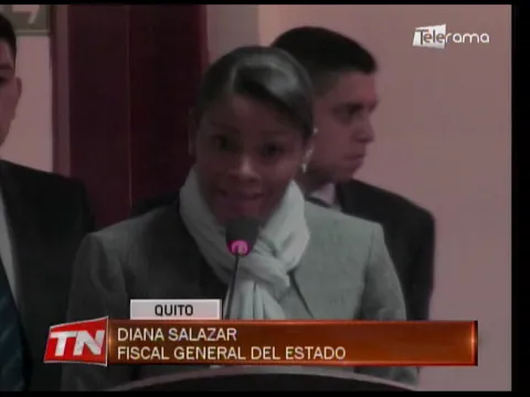Diana Salazar inicia funciones como fiscal general