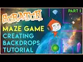 Scratch Maze Game - Backdrops Part 1