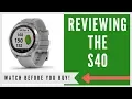 GARMIN APPROACH S40 GPS WATCH AN HONEST REVIEW