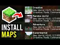 How To Download Install Maps In Minecraft - Full Guide
