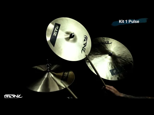 高級フルセット PULSE 152/RICE28 011 K2 RIDE Ride Bronz Cymbals Pulse Traditional 21