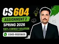 cs604 Assignment 2 Solution Spring 2026 cs604 assignment 2 solution 2026