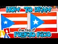 How To Draw The Puerto Rico Flag