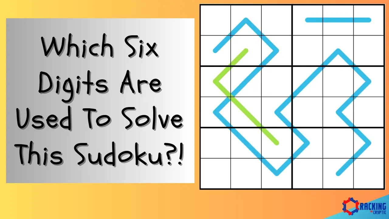 Which Six Digits Are Used To Solve This Sudoku?!