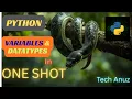 Variables and Data Types in Python Complete Tutorial