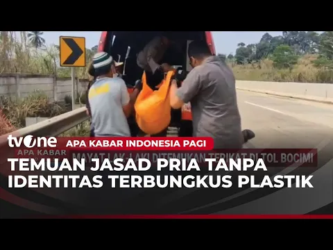 Jasad Pria Tanpa Identitas Ditemukan di Bawah Jalan Tol Bocimi
