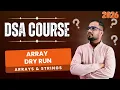 DSA Arrays Strings Array Basics Reverse