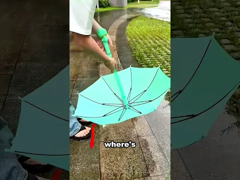 My Umbrella Goes on My Head 😂